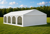 Partyzelt Professional PVC 6×8 m (Seitenhöhe 2,6 m, feuerresistent)