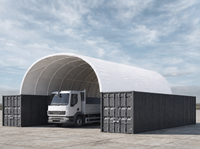 Containerüberdachung Monte 8×12 m – Bild 3