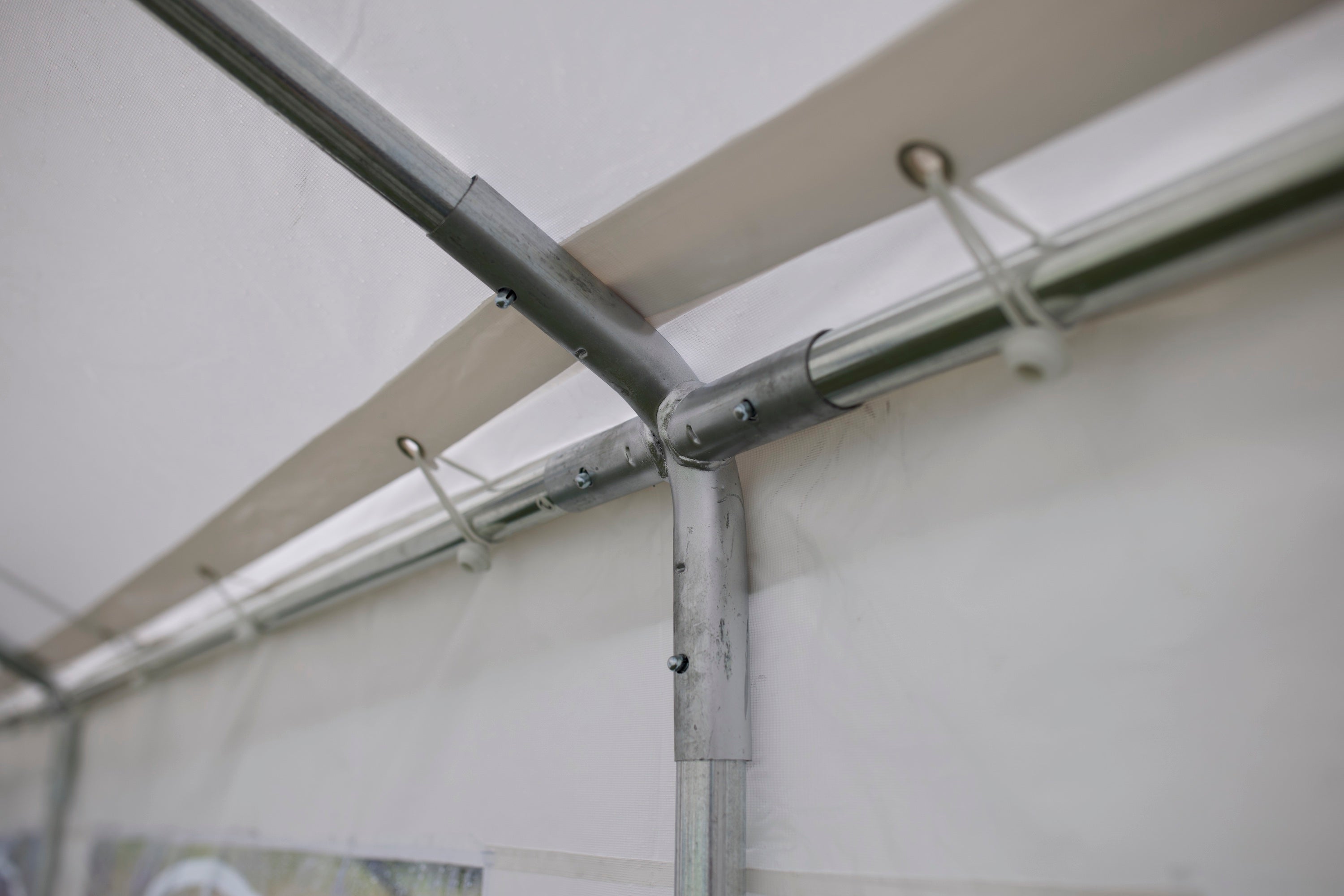 Partyzelt ECO PVC 3x4 m weiß