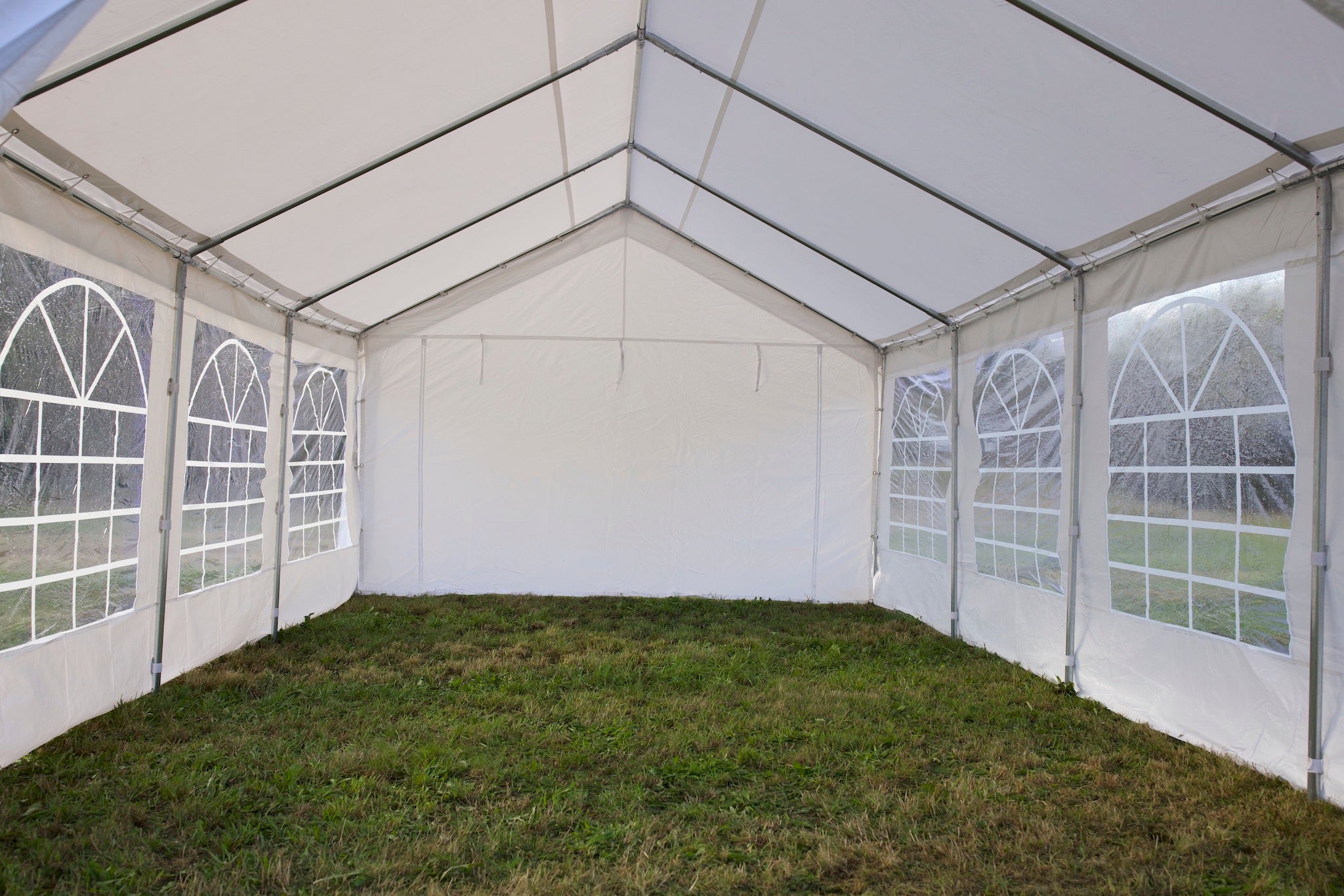 Partyzelt ECO PVC 5x10 m weiß