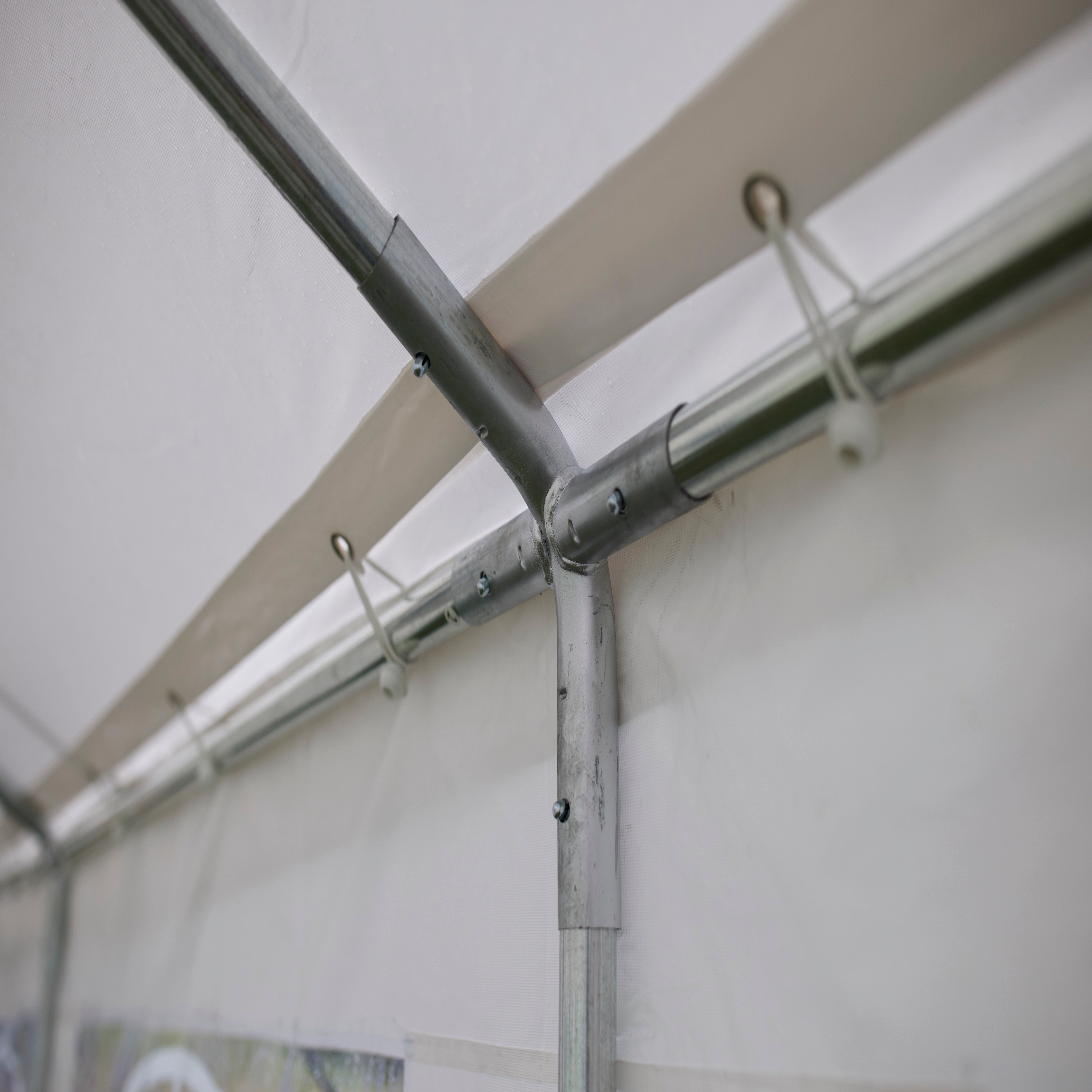 Partyzelt ECO PE 4x8 m weiß