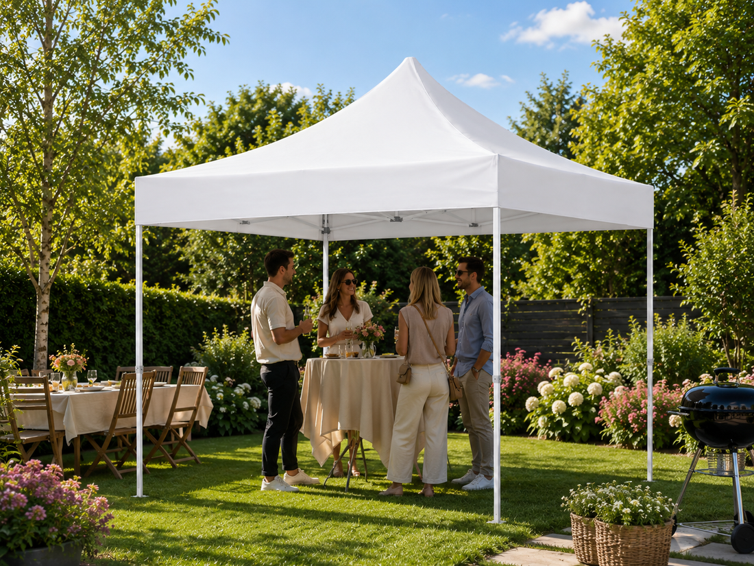 Faltpavillon 3×3 m – Eco Alu