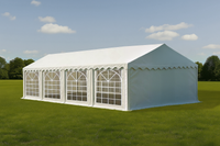Partyzelt Classic PVC feuerresistent 4x8 m – Bild 1