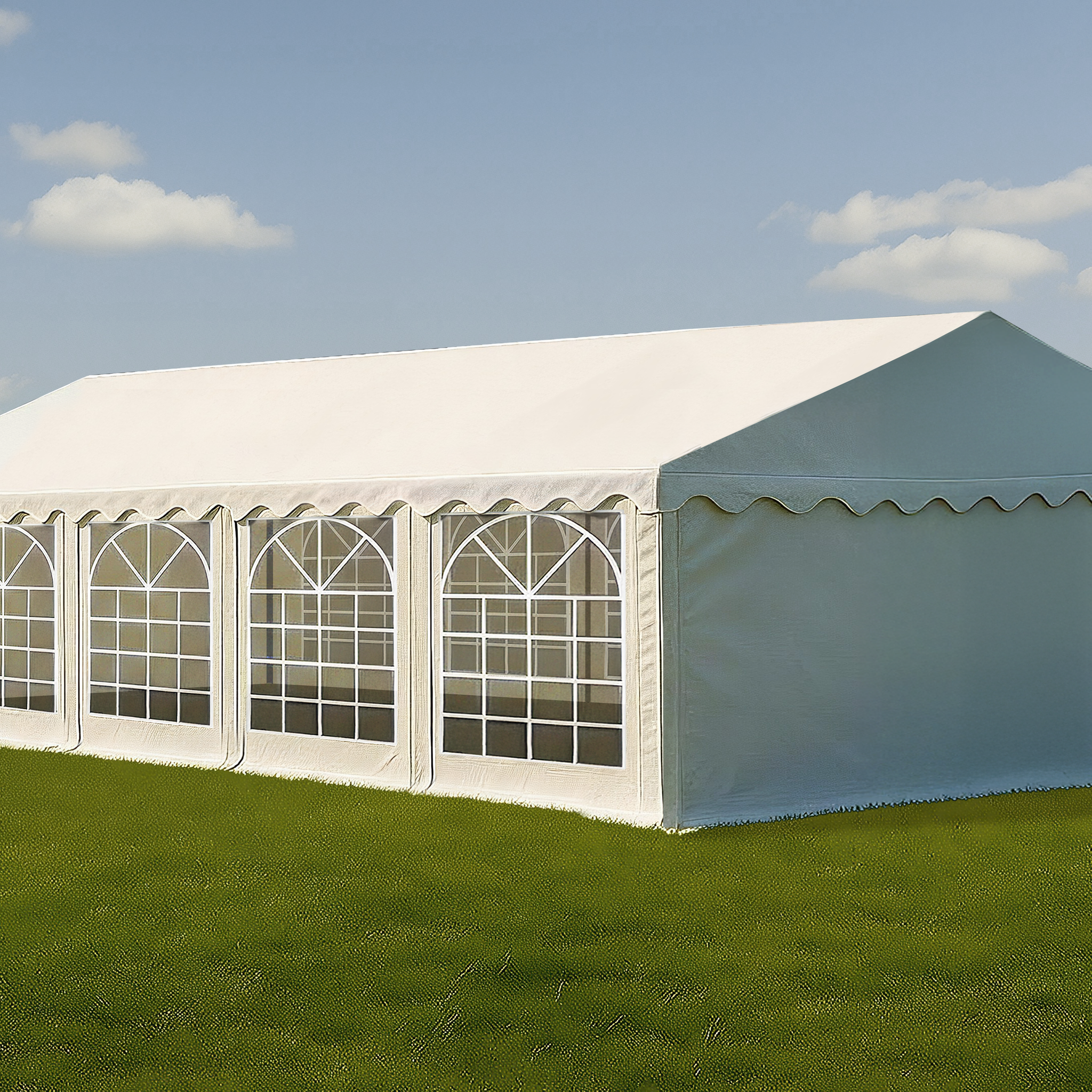 Partyzelt Classic PE 5x10 m