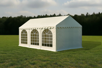 Partyzelt Premium PVC feuerresistent 4x6 m – Bild 1
