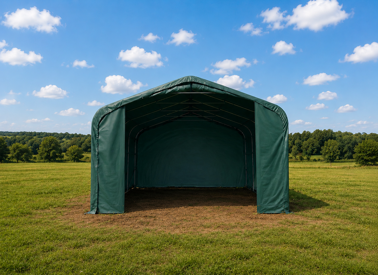 Weidezelt Excellence RoundShelter 6×6 m