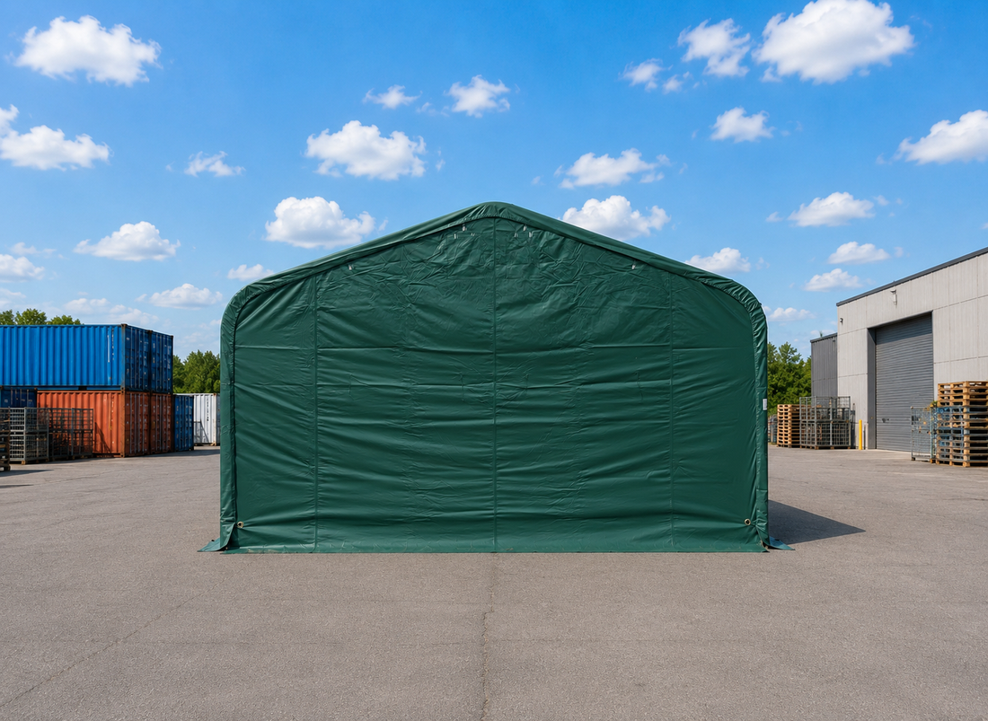 Zelthalle 6x6 m (Seitenhöhe 2,6 m)