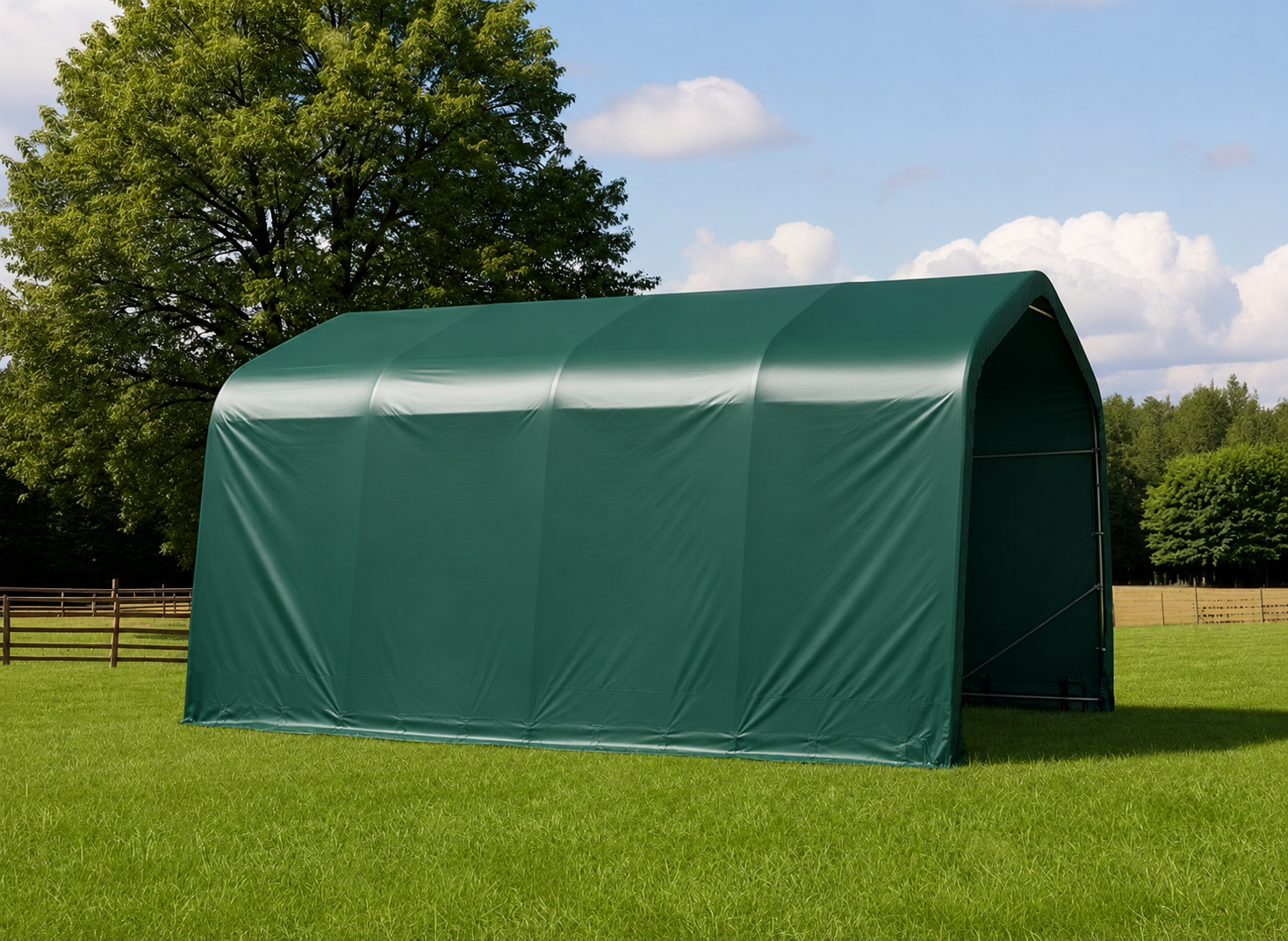 Weidezelt Premium 3,3 × 6,0 m