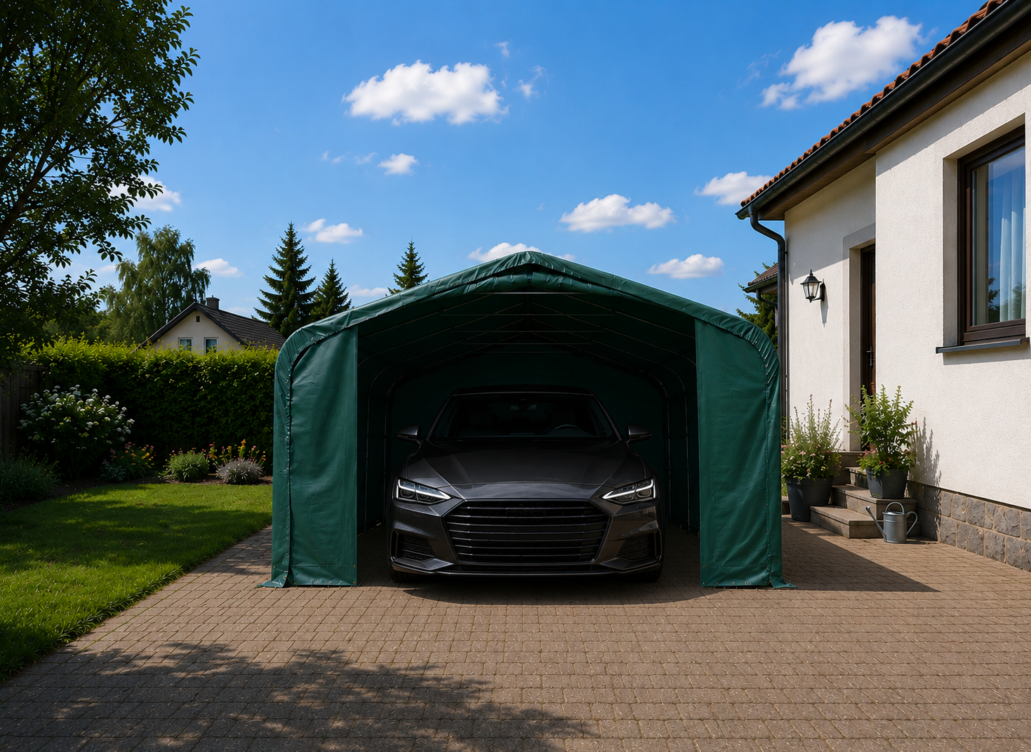 Zeltgarage Professional Plus 6×6 m
