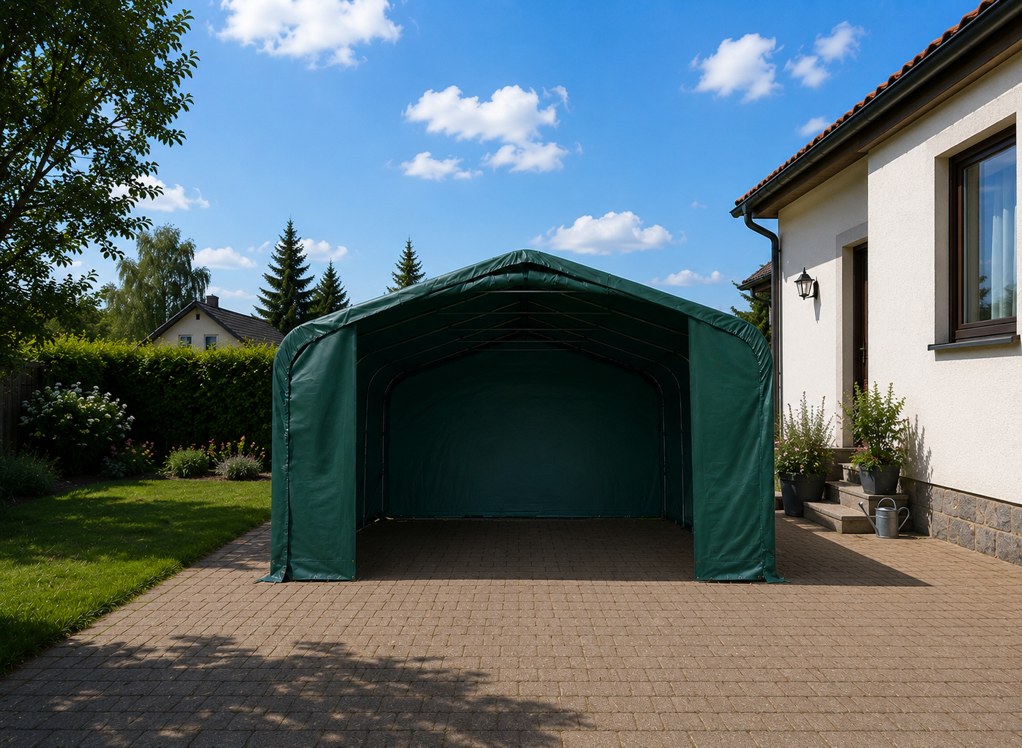 Zeltgarage Professional Plus 6×6 m