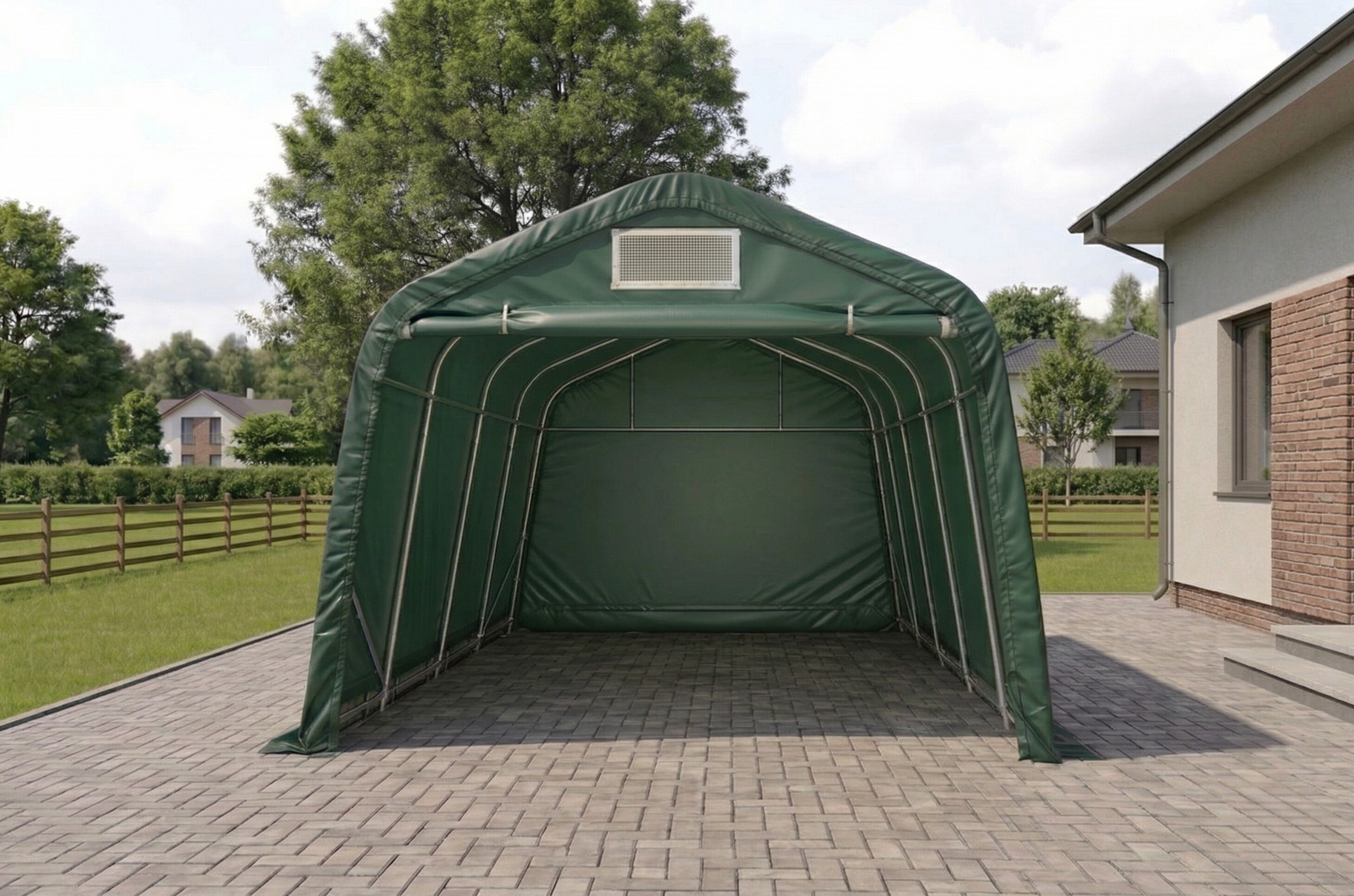 Zeltgarage Premium 3,3×7,2 m