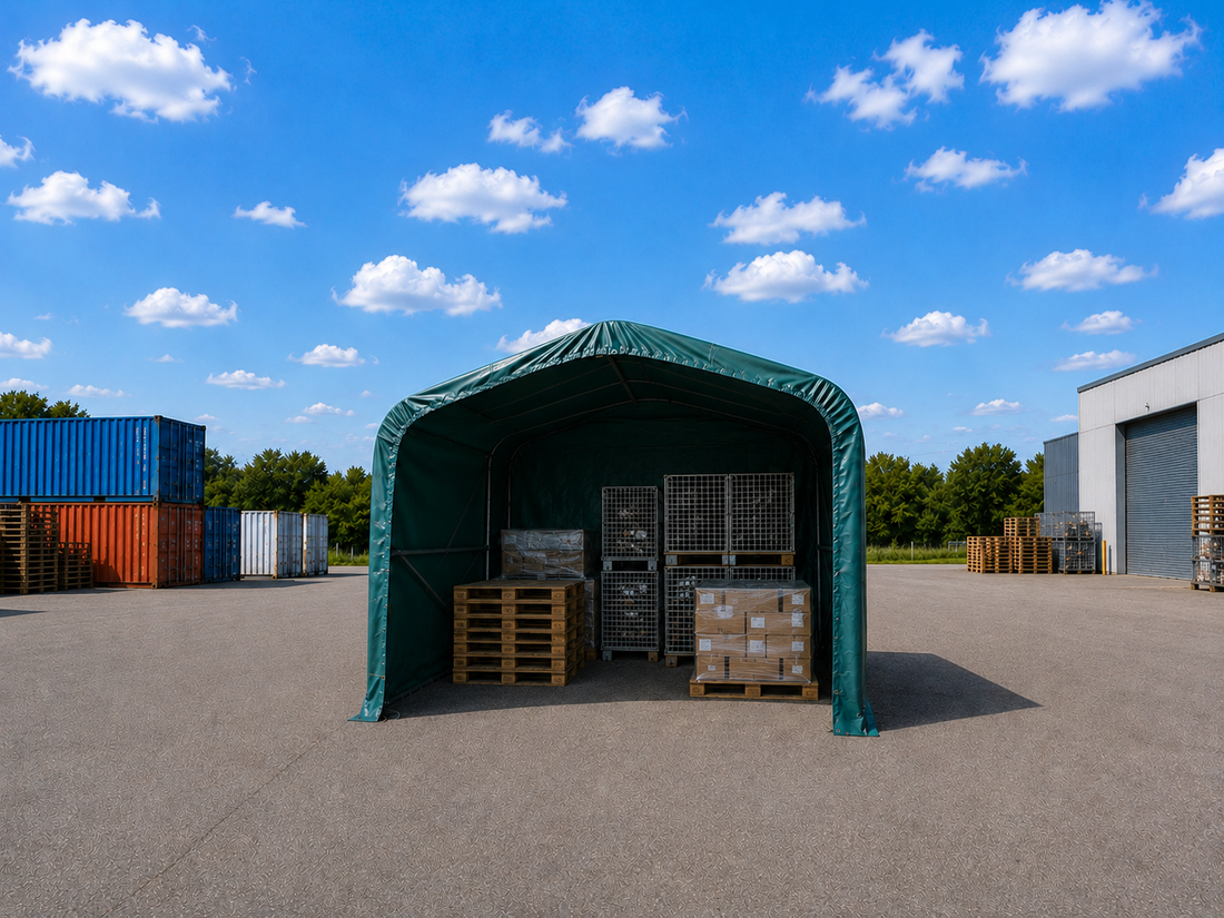 Zelthalle 4x4 m (2,6 m Seitenhöhe)